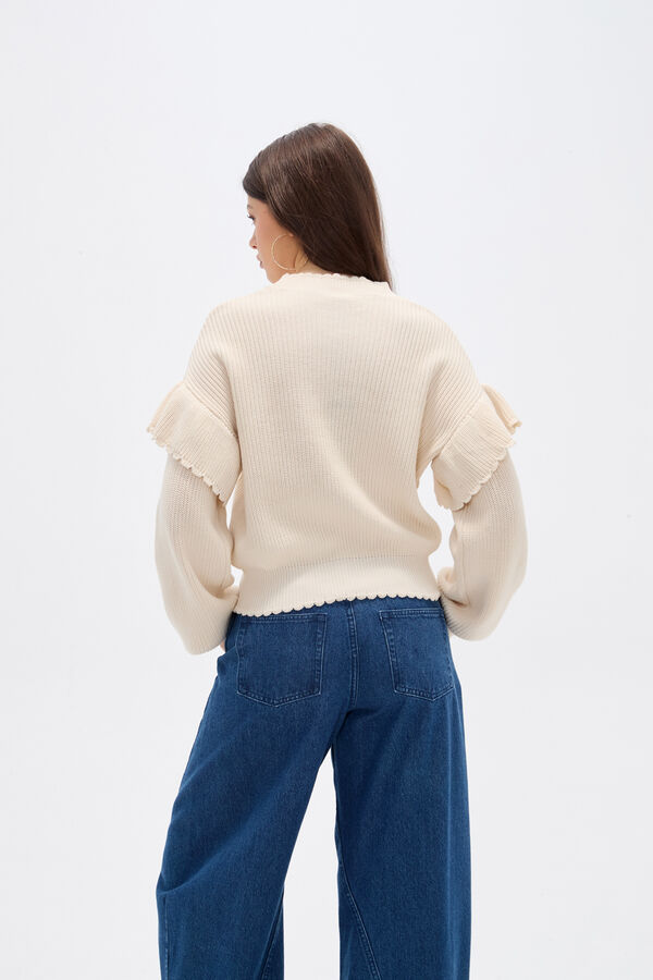 SWEATER NURVIA CRUDO / NATURAL image number null