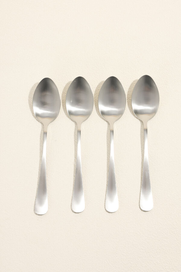 Cuchara Olivo Set 4 un. Plateado COLOR UNICO image number null