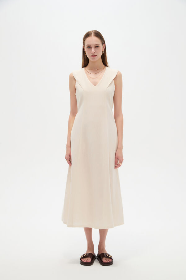 VESTIDO LUKO 70809 ARENA MELANGE image number null