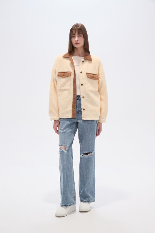 CAMPERA GAREA CRUDO / NATURAL image number null
