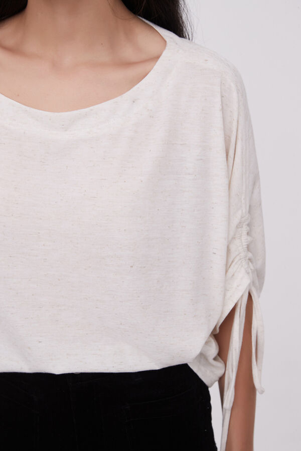 REMERA LAVINE BEIGE CLARO image number null