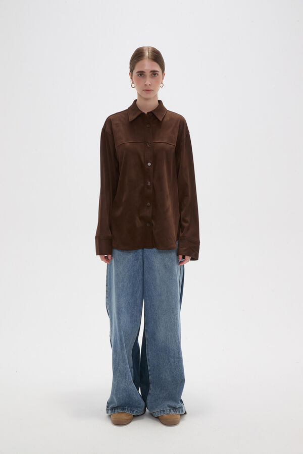 CHAQUETA TANASIA CHOCOLATE image number null