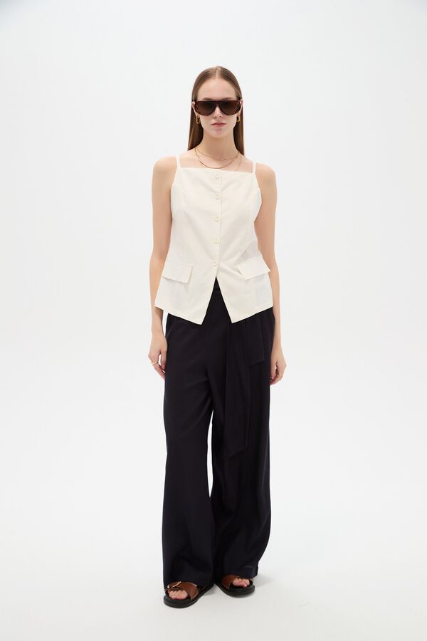 TOPS ZORVIN 70809 MARFIL  / OFF WHITE image number null