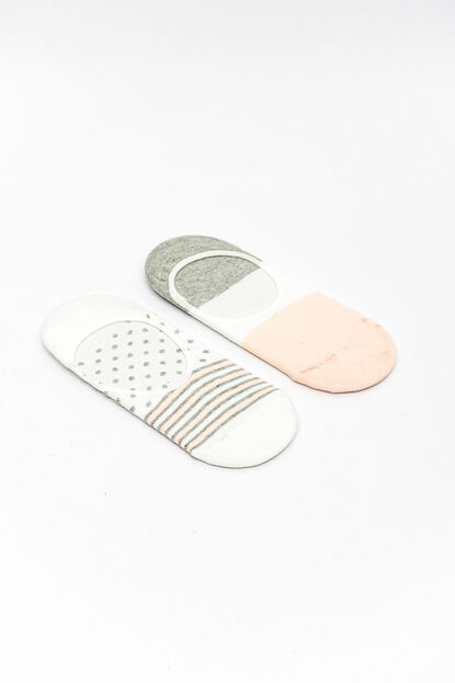 Medias Invisible Canasti, Pack x 2 COLOR UNICO image number null