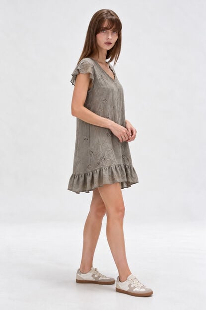 VESTIDO TIEOR 70809 GRIS OSCURO image number null