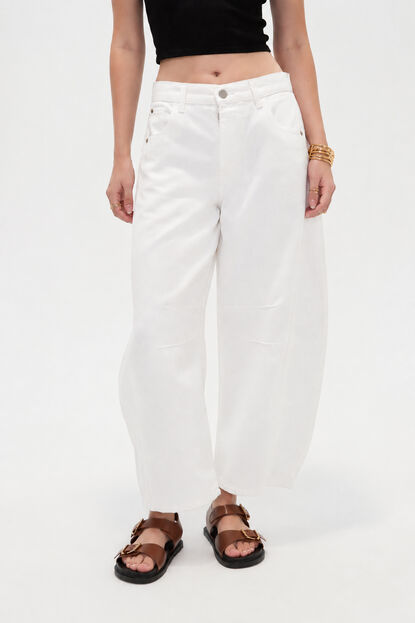 PANTALON RYNARA 70809 MARFIL  / OFF WHITE image number null