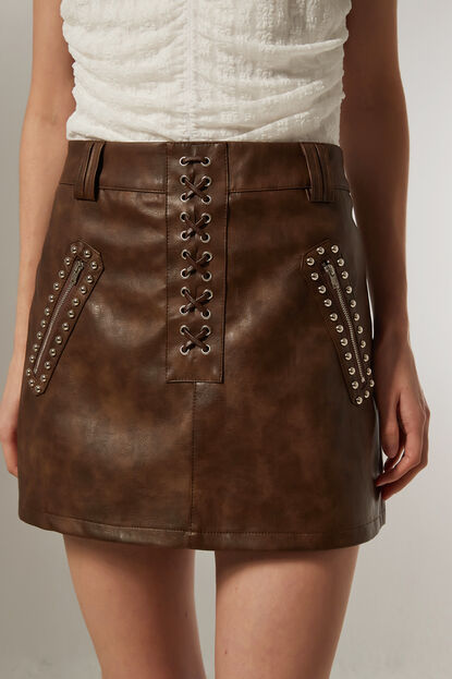 FALDA JULIAS MARRON image number null