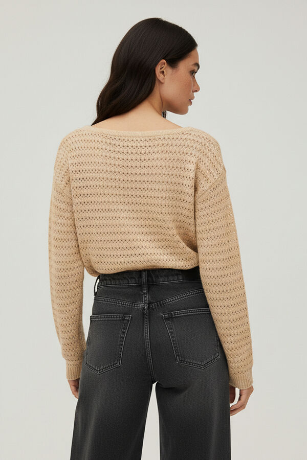 SWEATER LUANNA BEIGE image number null