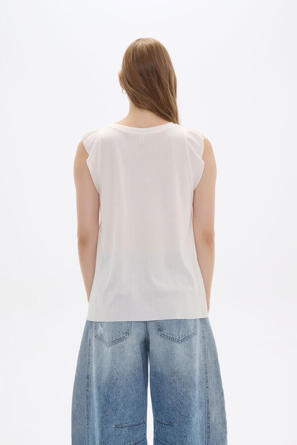REMERA MAZATLAN MARFIL  / OFF WHITE image number null