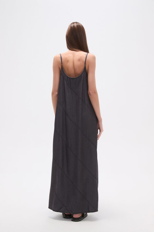 VESTIDO MIRAGOANE GRIS MEDIO image number null