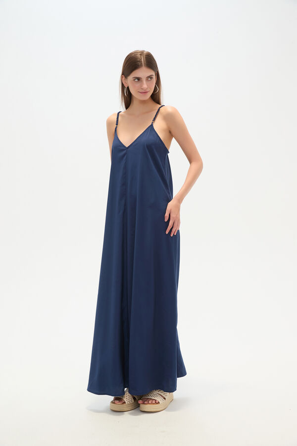 VESTIDO BANDO AZUL MARINO image number null