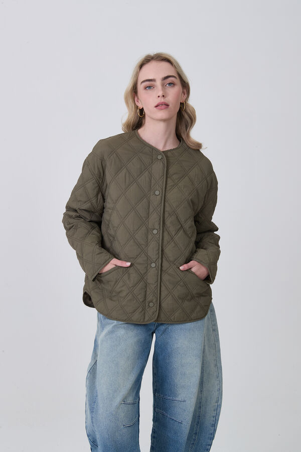 CAMPERA JACKSIE VERDE OLIVA image number null