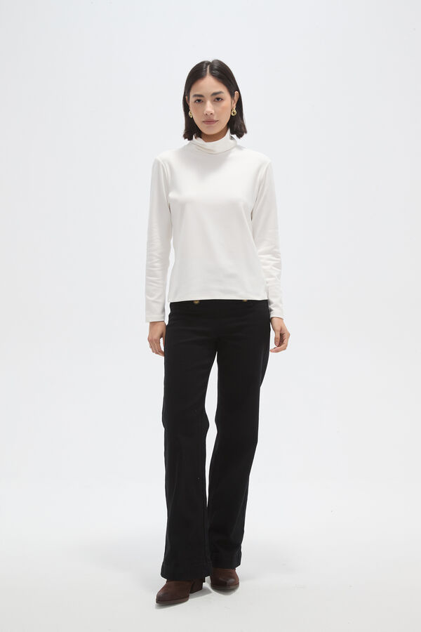 POLERA LULLABY MARFIL  / OFF WHITE image number null