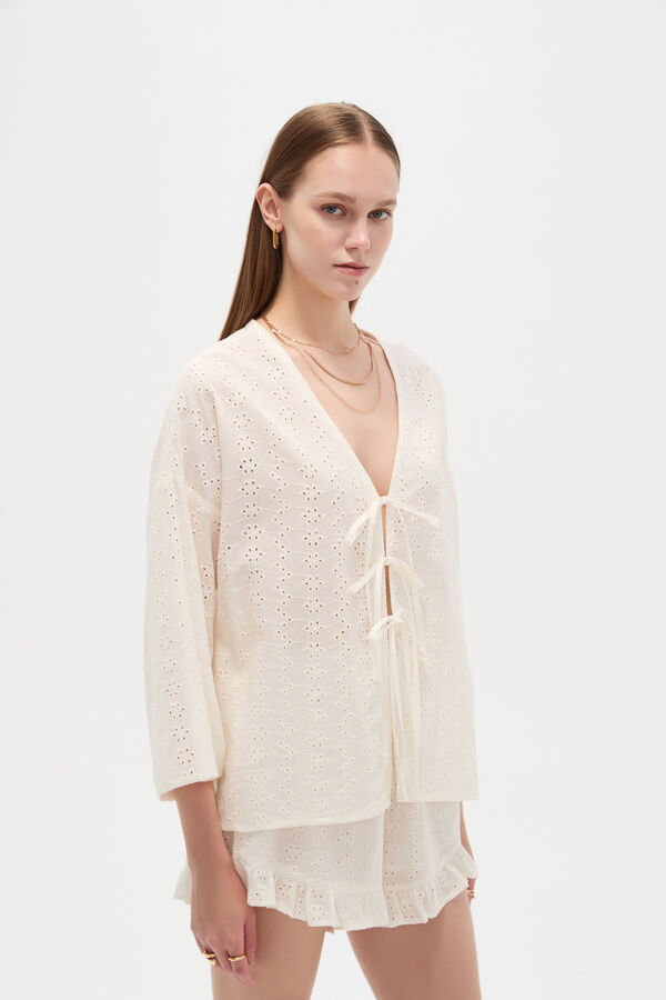 BLUSA ANIS 70809 MARFIL  / OFF WHITE image number null