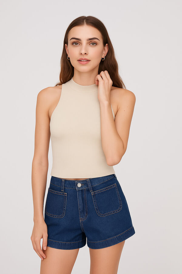 MUSCULOSA MARO MARFIL  / OFF WHITE image number null