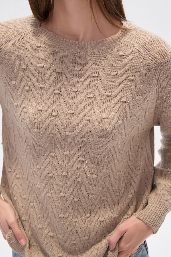 SWEATER PIER TAUPE CLARO image number null