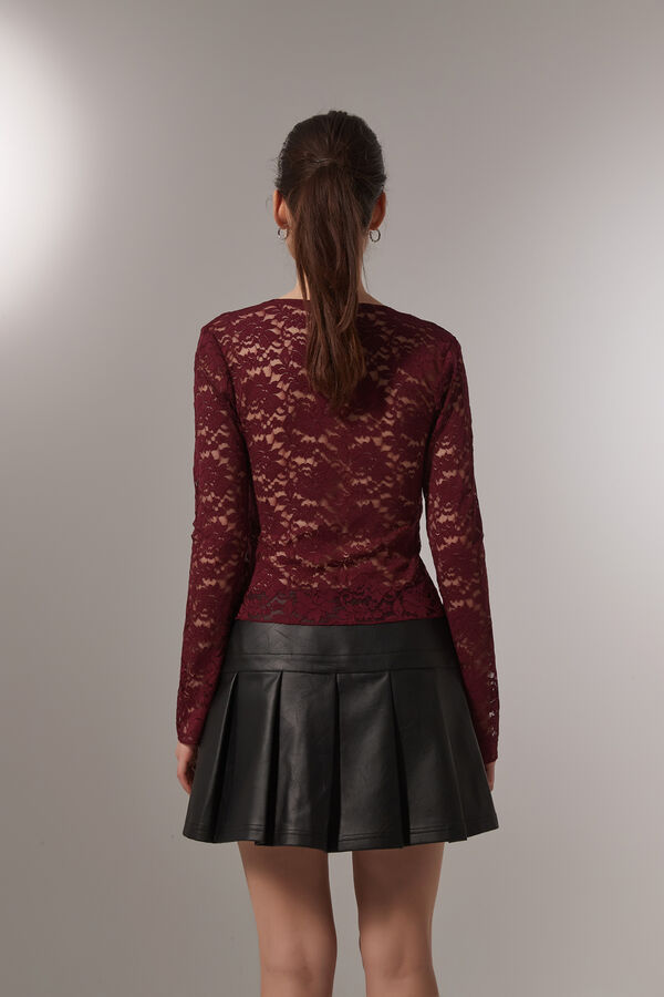 REMERA SANDPLA BORDEAUX image number null
