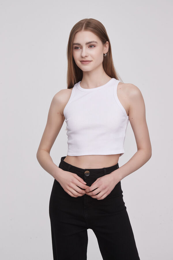 TOPS PLEVA BLANCO image number null