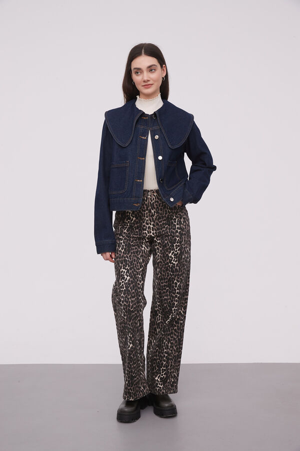 CAMPERA FLAPPY AZUL INDIGO image number null