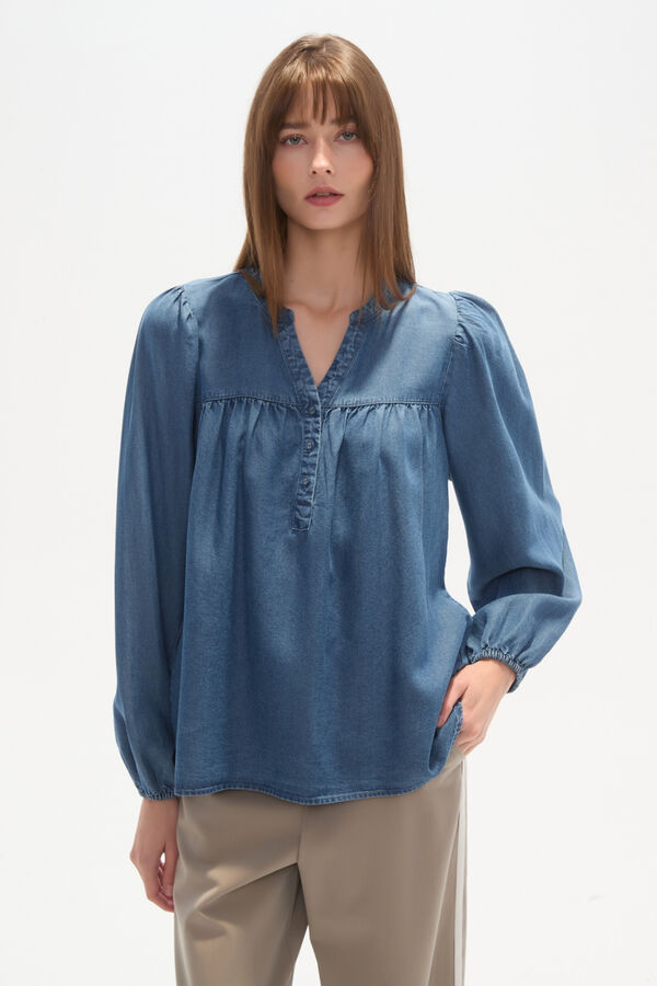 BLUSA MERTAN AZUL image number null