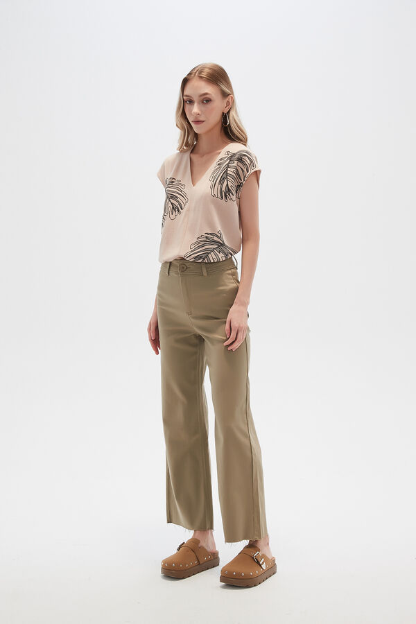 PANTALON TESA VERDE OLIVA CLARO image number null