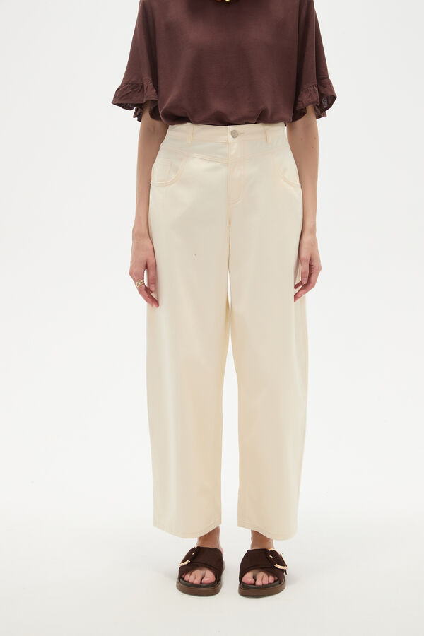 PANTALON GRAVA 70607 CRUDO / NATURAL image number null