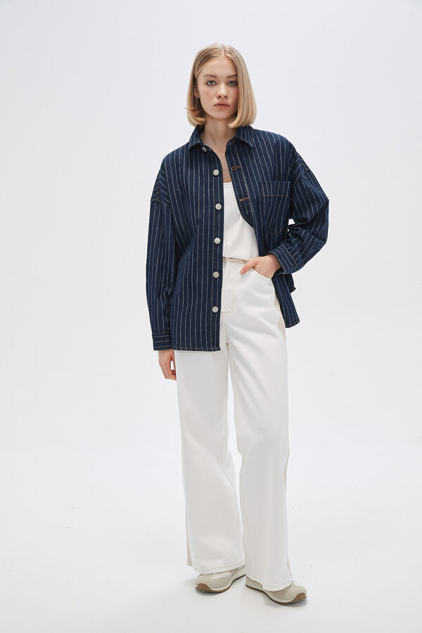 CAMPERA JACKIES AZUL MEDIO image number null