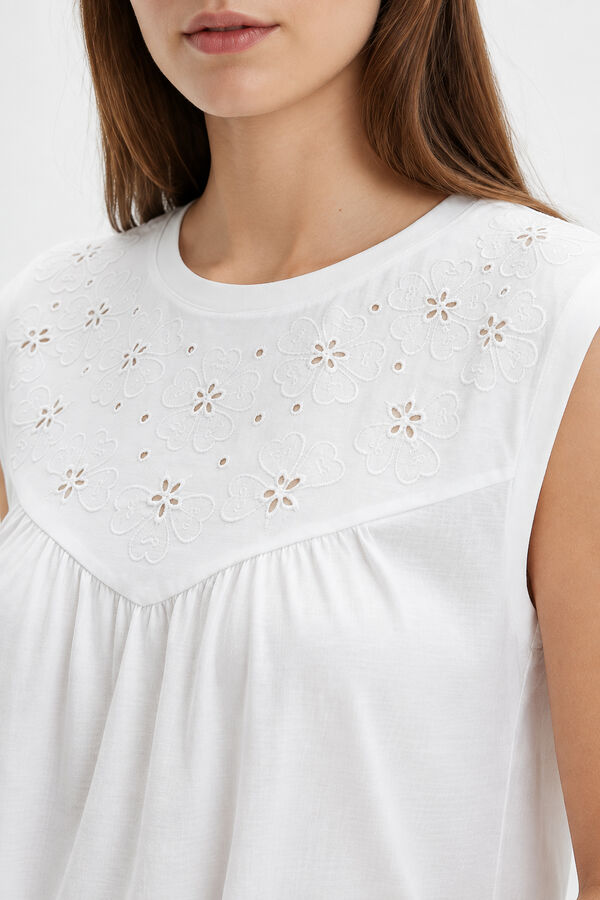 MUSCULOSA TUNESA 70809 BLANCO image number null