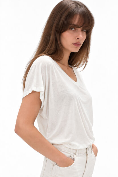REMERA VENOM 70607 MARFIL  / OFF WHITE image number null