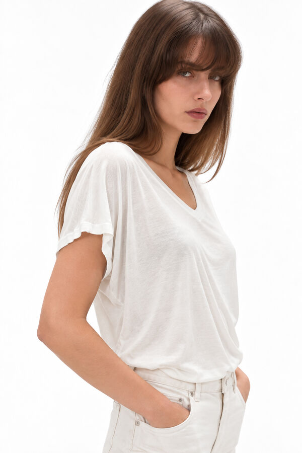 REMERA VENOM 70607 MARFIL  / OFF WHITE image number null