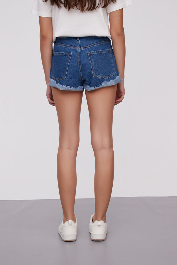 SHORT TAGLIANI AZUL MEDIO image number null