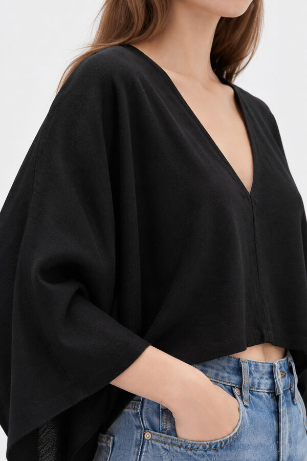 KIMONO TERAE 70809 NEGRO image number null