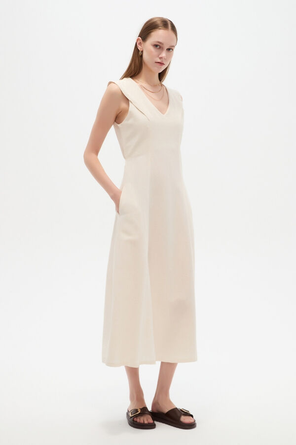 VESTIDO LUKO 70809 ARENA MELANGE image number null
