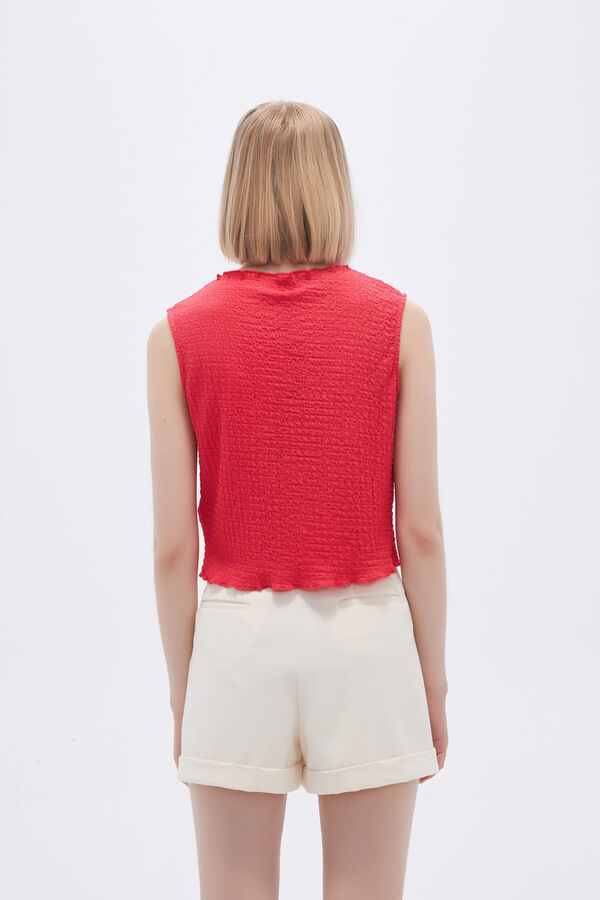 MUSCULOSA INDIG ROJO CORAL image number null