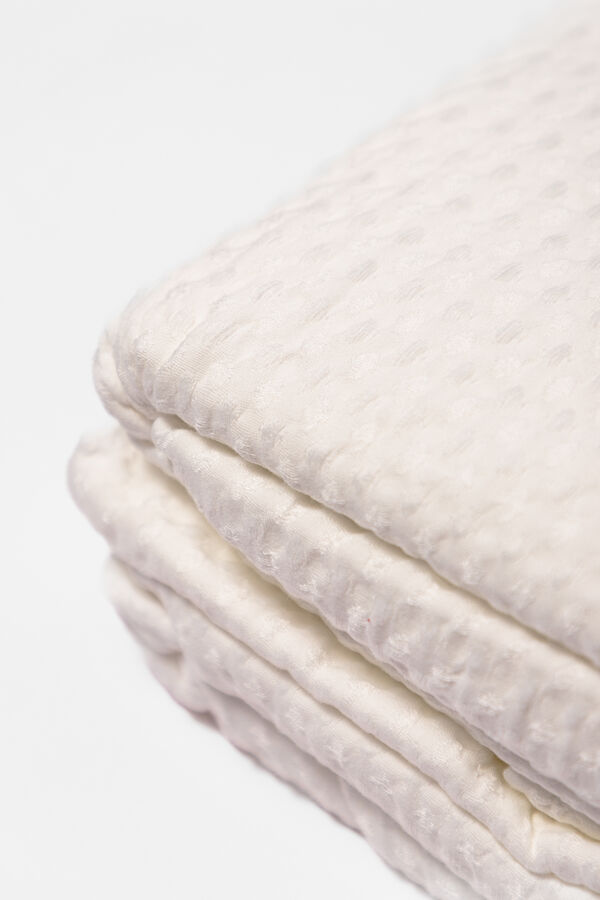 Funda  N&oacute;rdica 2 Plazas King Microfibra WASHED BLANCO image number null