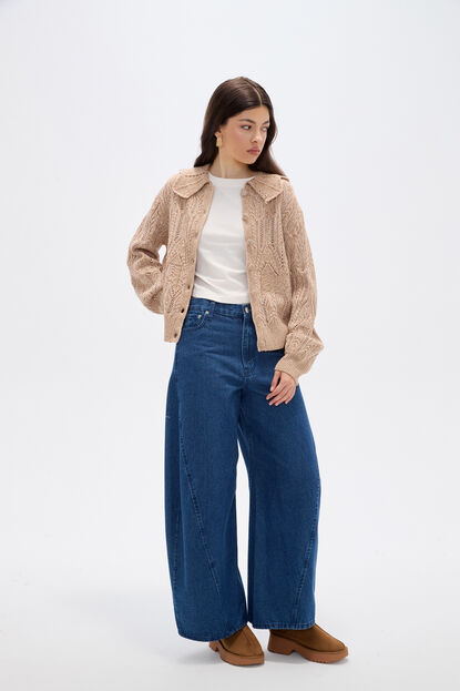 CARDIGAN NERUA CRUDO / NATURAL image number null