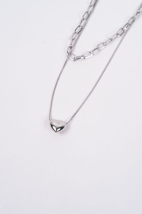Collar Valentino PLATEADO image number null