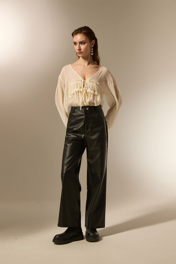 PANTALON AZAI NEGRO image number null