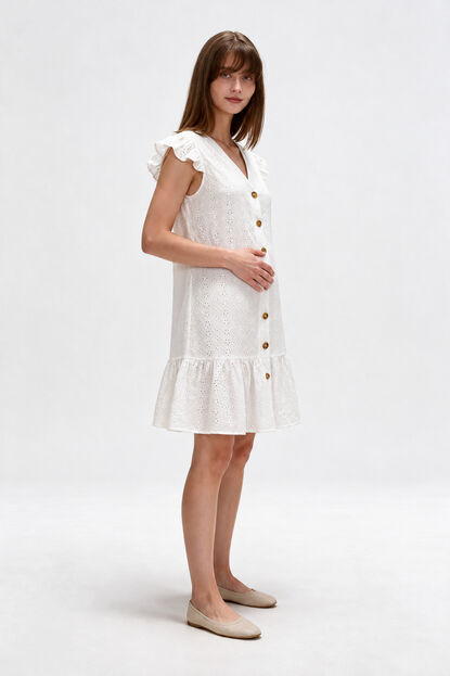 VESTIDO ERIVI 70809 BLANCO image number null