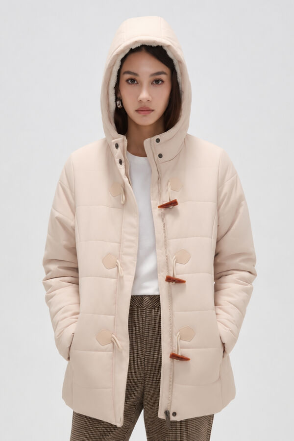 CAMPERA BADIA BEIGE CLARO image number null