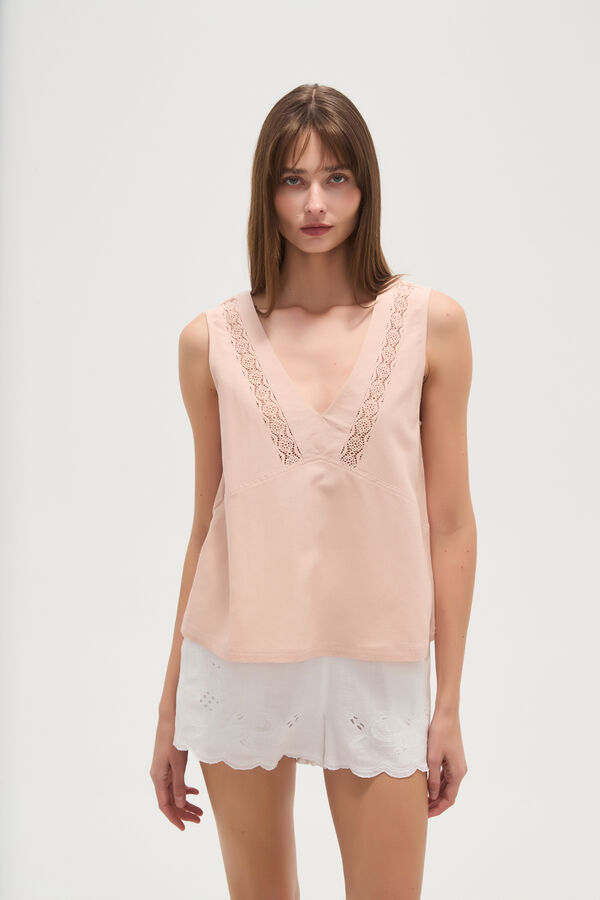 MUSCULOSA RIBA ROSA VIEJO image number null