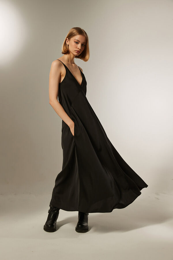 VESTIDO ALICIE NEGRO image number null