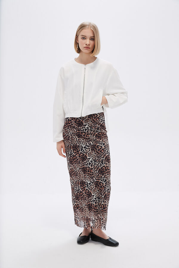 CAMPERA AROLA MARFIL  / OFF WHITE image number null