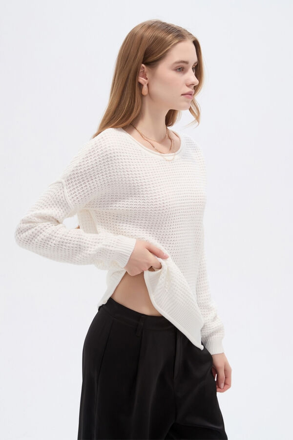 SWEATER BLAUR 70607 BLANCO image number null