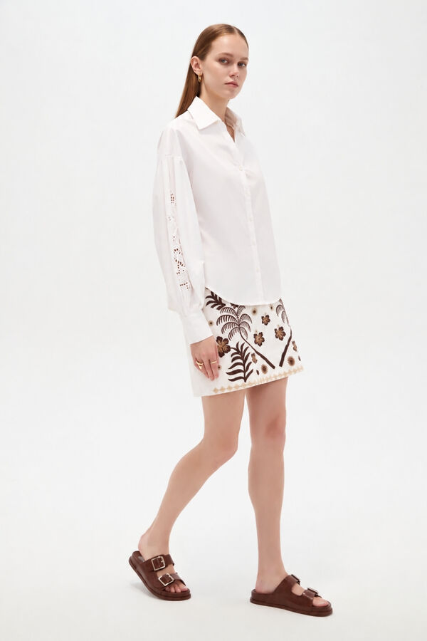 CAMISA BOBILA 70607 BLANCO image number null