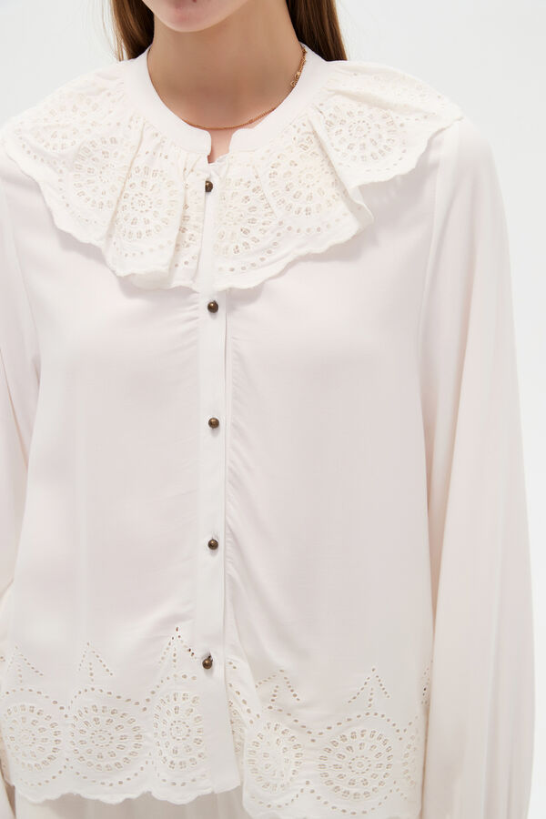 CAMISA GRISEN 70607 MARFIL  / OFF WHITE image number null