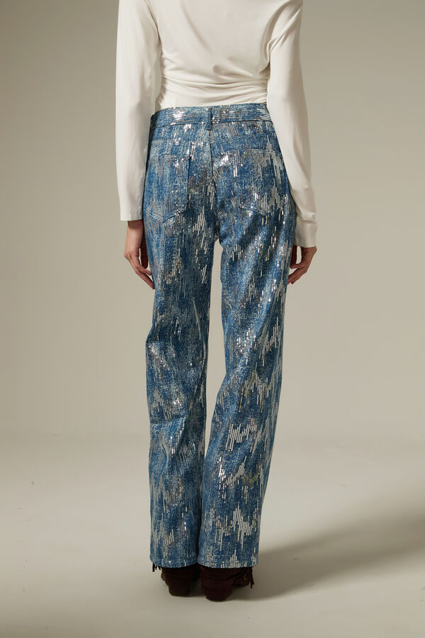PANTALON MEREL 70607 AZUL GRISACEO image number null