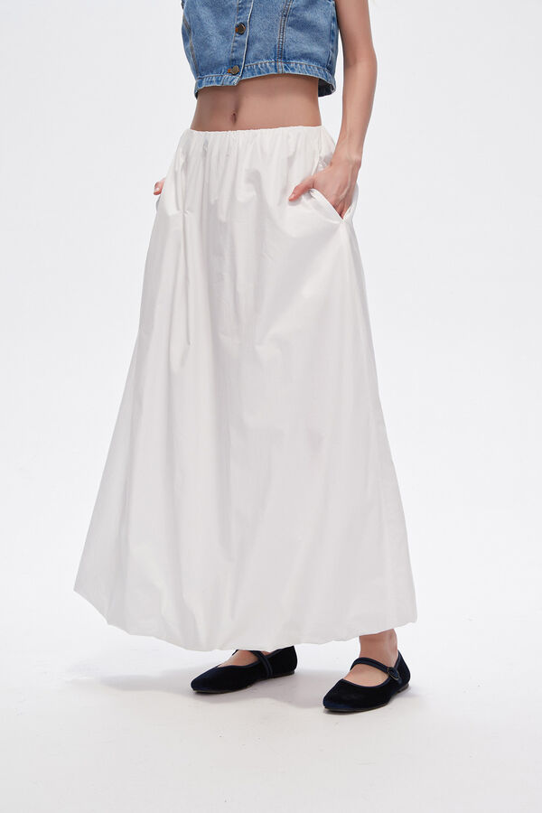 FALDA POLINE MARFIL / OFF WHITE