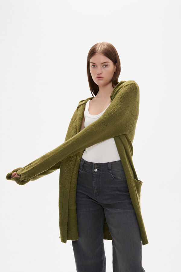 SACO FUNCH VERDE OLIVA image number null