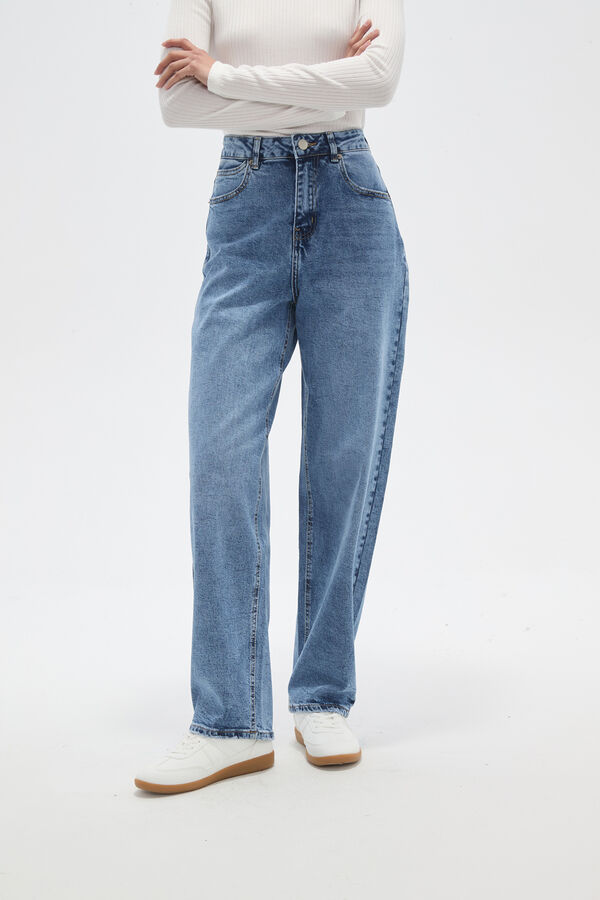 PANTALON ORLIN CELESTE GRISACEO image number null